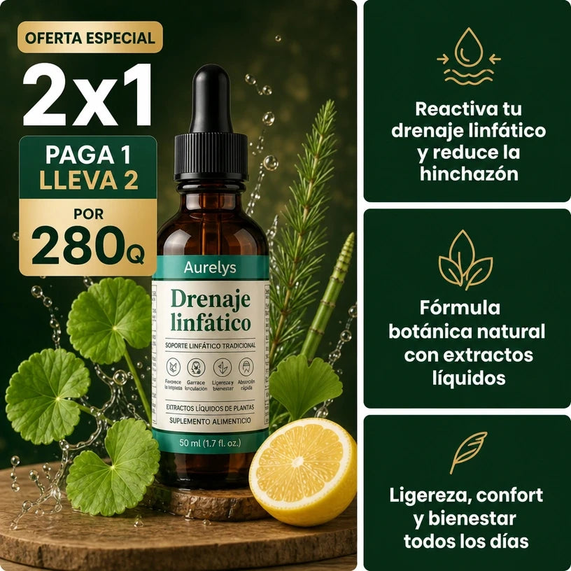 Aurelys Detox Natural en Gotas™ Oferta 2x1